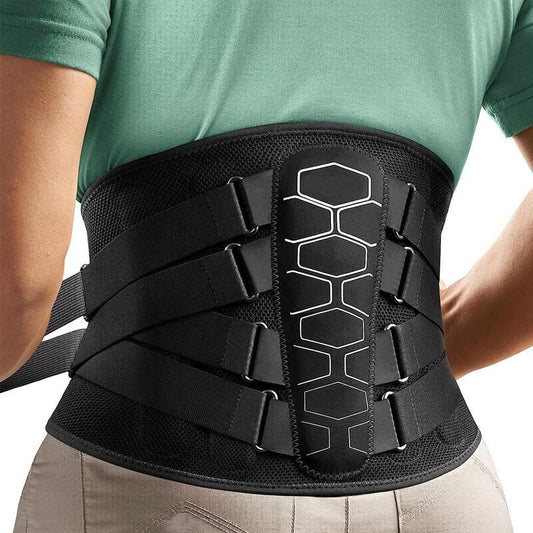 Adjustable Lumbar Protective Belt, Breathable Waist Trainer Belt, Sports Waist Protective Gear, Waist Trainer for Women & Men, Office & Sports Essentials, Adjustable Waist Wrap